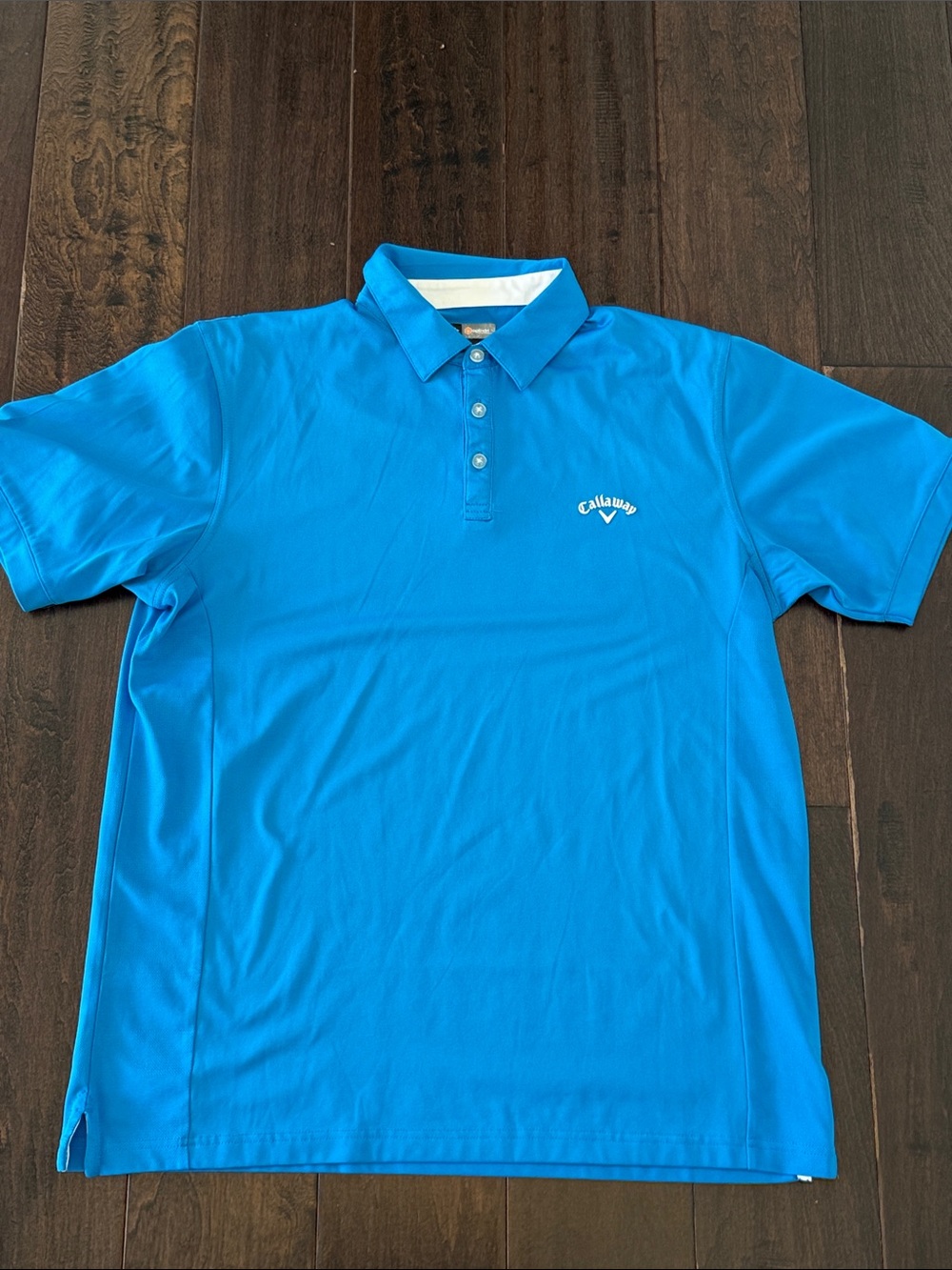 Callaway Men’s Opti Dri Polo in Bright Blue